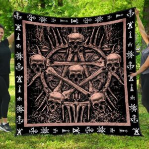 Skull Quilt  01908  Quilt